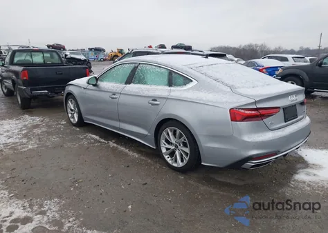 2024 Audi A5 Sportback Premium 40 Tfsi Quattro S Tronic from USA, damaged, VIN WAUABCF50RA066457